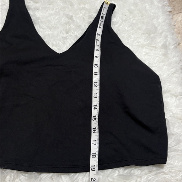 NWT All In Motion Black Flex V-Neck Cropped Sports Bra Size 3X - Picture 7 of 16